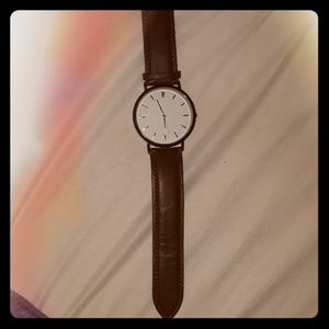 ALDO stainless steel watch